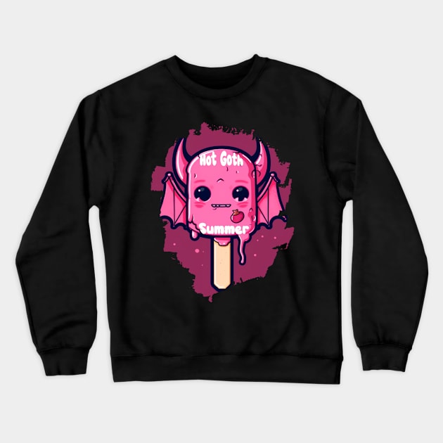 Hot Goth Summer Crewneck Sweatshirt by Pixy Official